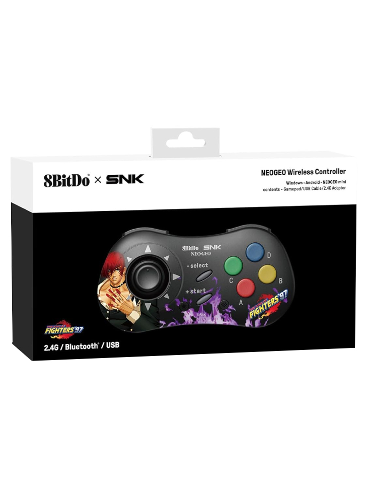 8BitDo NEOGEO Wireless Pad Iori Yagami