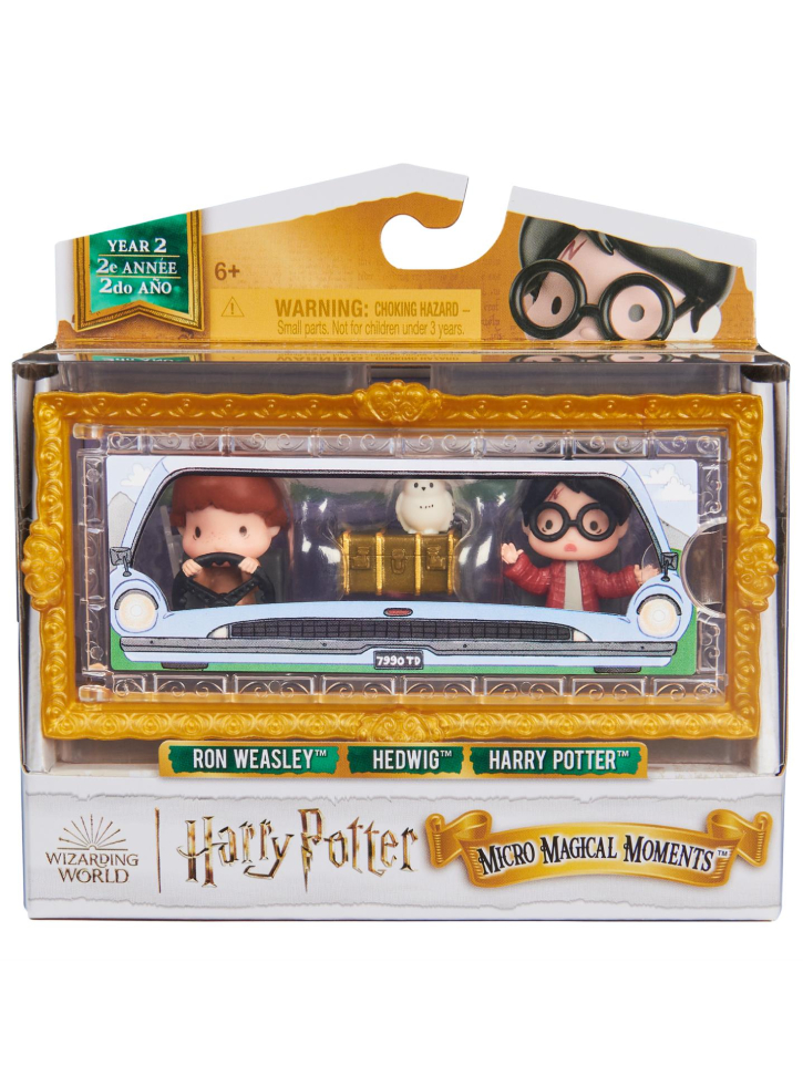 Harry Potter Micro Magicall Moments Ron Weasly Hedwig Harry Potter Mini 3 Pack