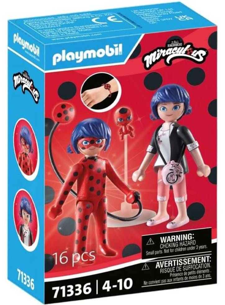 Playmobil Miraculous Marinette & Ladybug (71336)