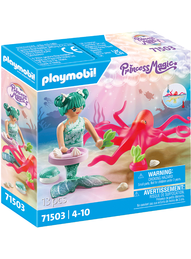 Playmobil Mermaid with Colour-Changing Octopus (71503)