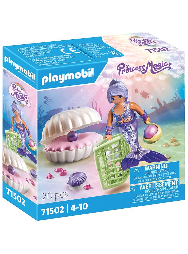 Playmobil Mermaid With Pearl Seashell (71502)