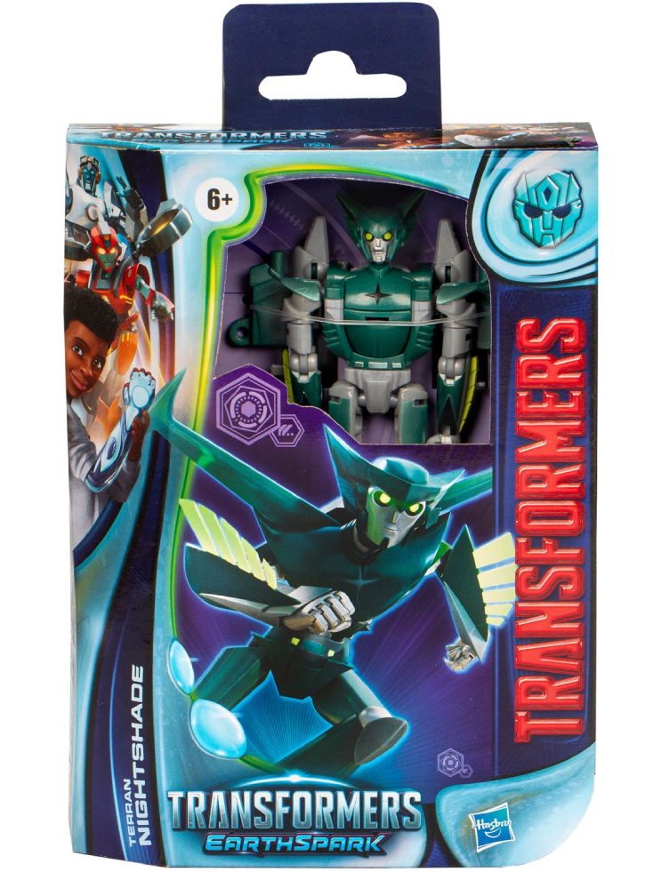 Transformers Earthspark Terran Nightshade Deluxe Class (f6738)