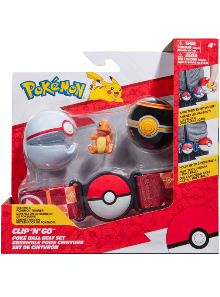 Pokemon Clip N Go Belt Set Charmander (pkw3163)