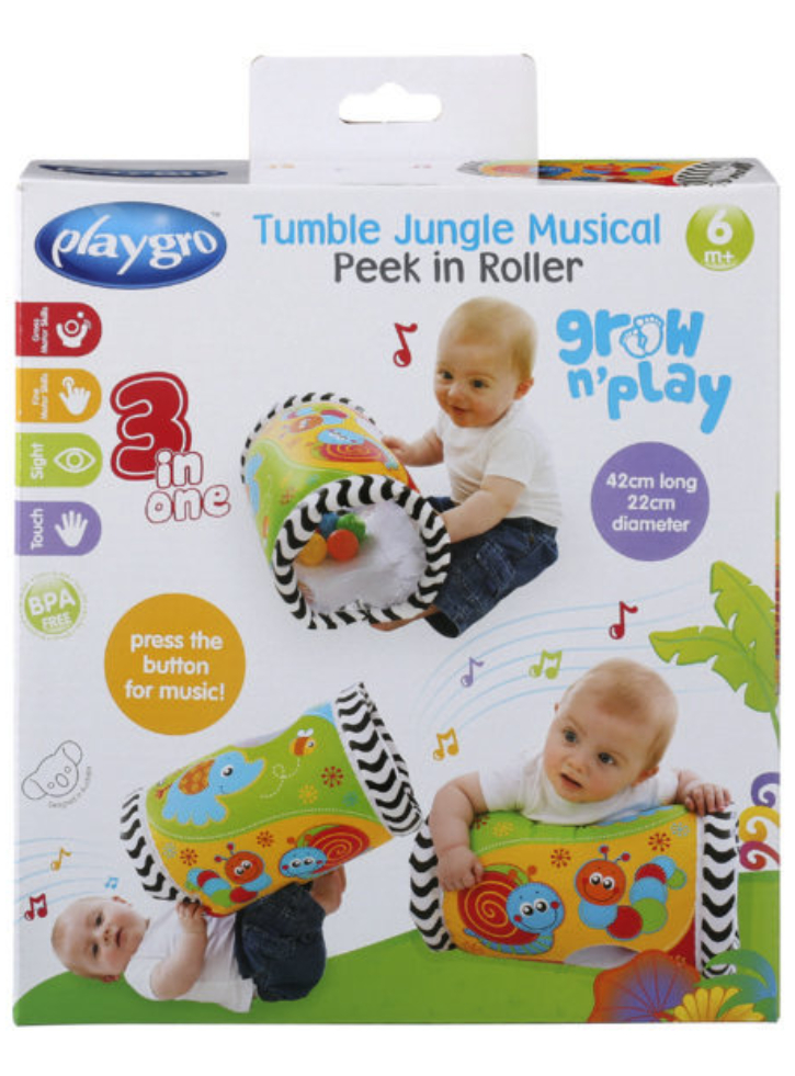 Playgro Tumble Jungle Musical Roller (1-0184970)