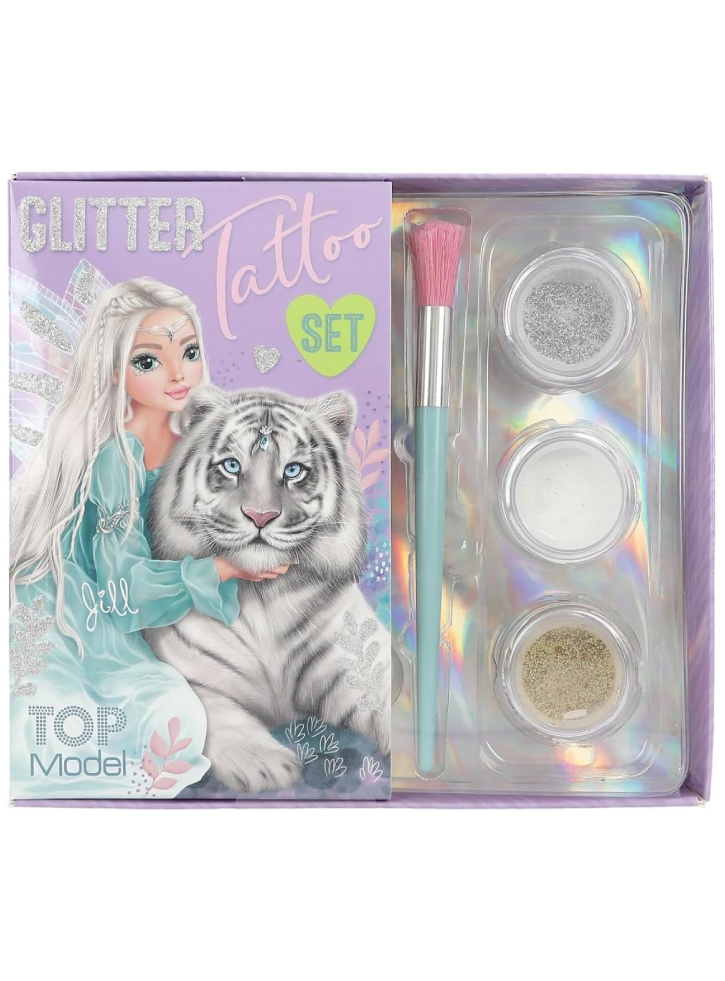 Topmodel Glitter Tattoo Set Fantasy Tiger (0412518)