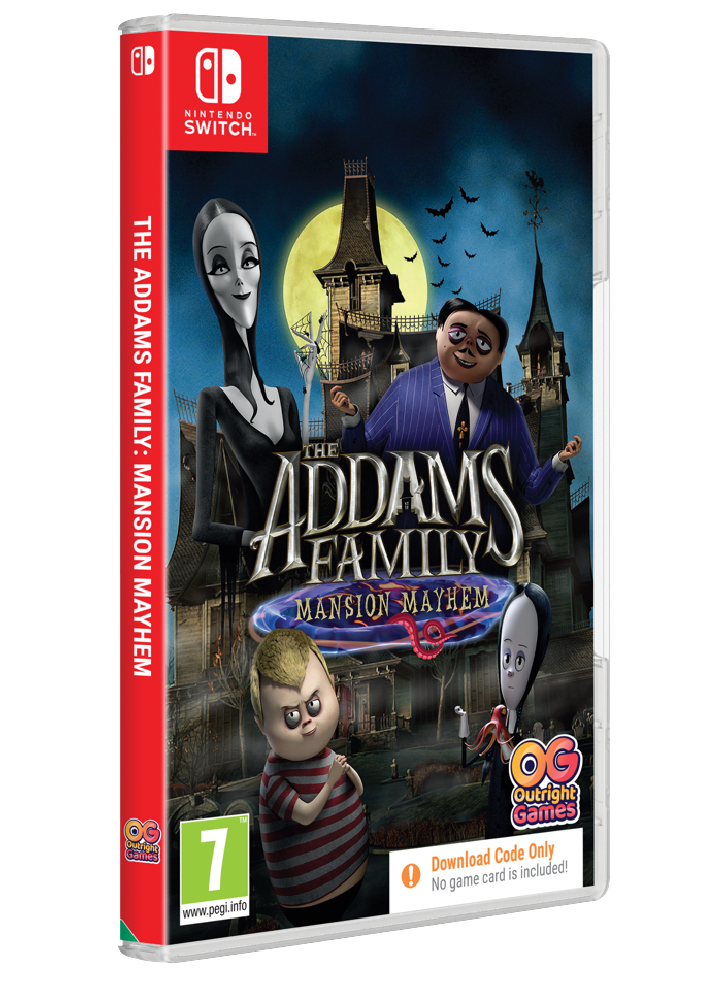 The Addams\'s Family Mansion Mayhem Code In Box