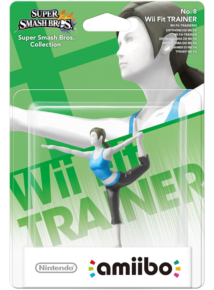 Amiibo Smash Bros Wii Fit Trainer No 8