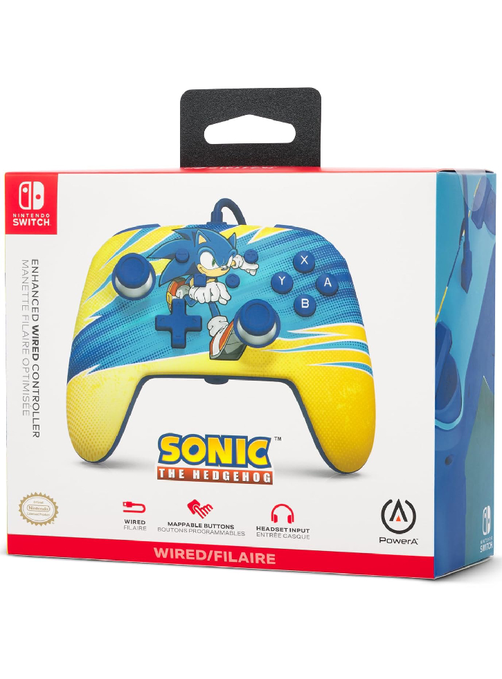 Controller Powera Enhanced Wired Sonic Boost