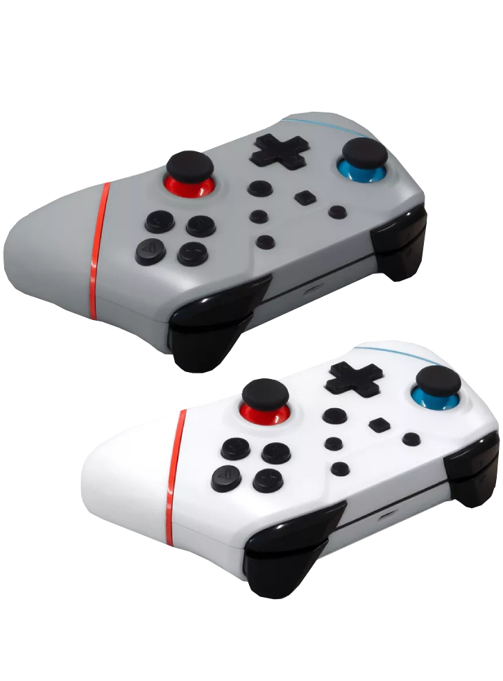 Controller Hyperkin Nuchamp Wireless Switch/oled (2in1 Pack) White,wizard Silver