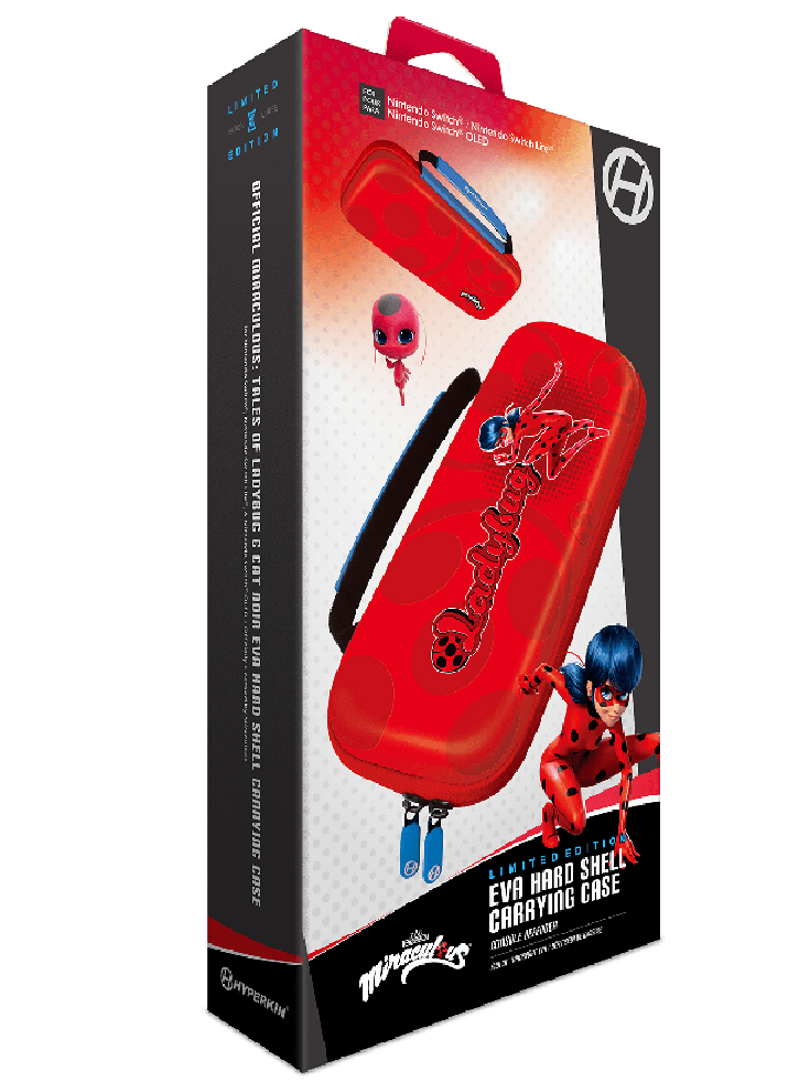 Hard Case Hyperkin Official Miraculous Ladybug (switch/oled/lite)