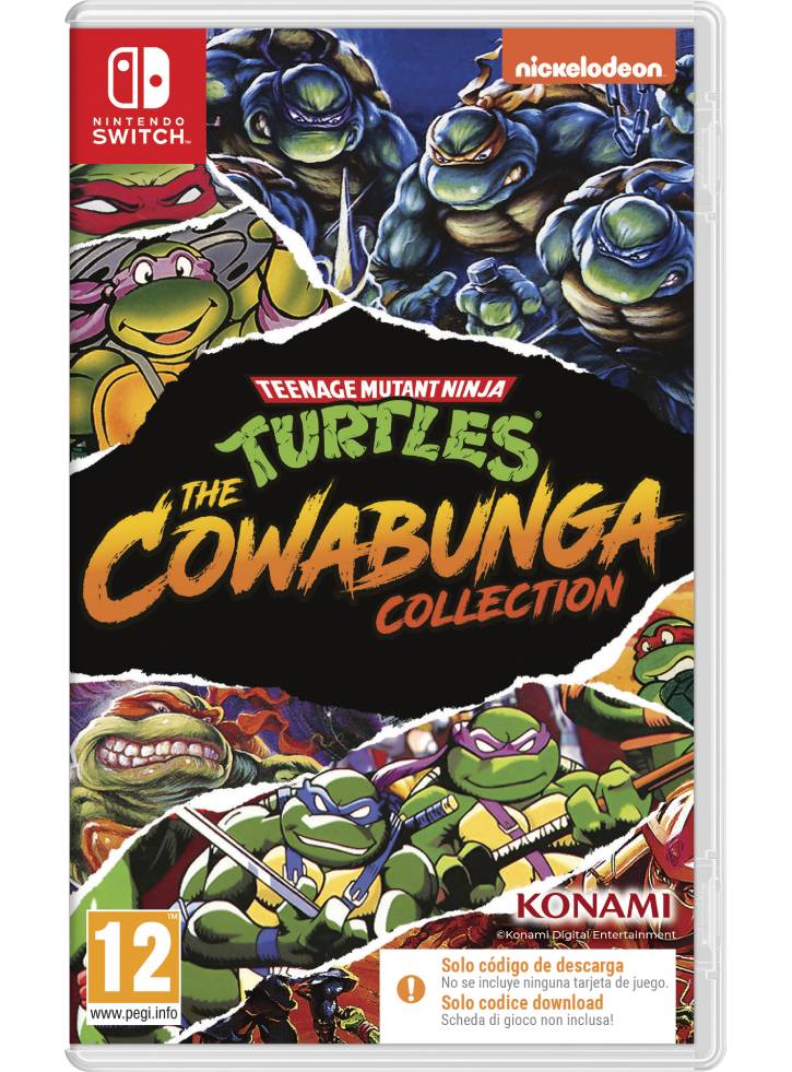 Teenage Mutant Ninja Turtles The Cowabunga Collection (code In Box)