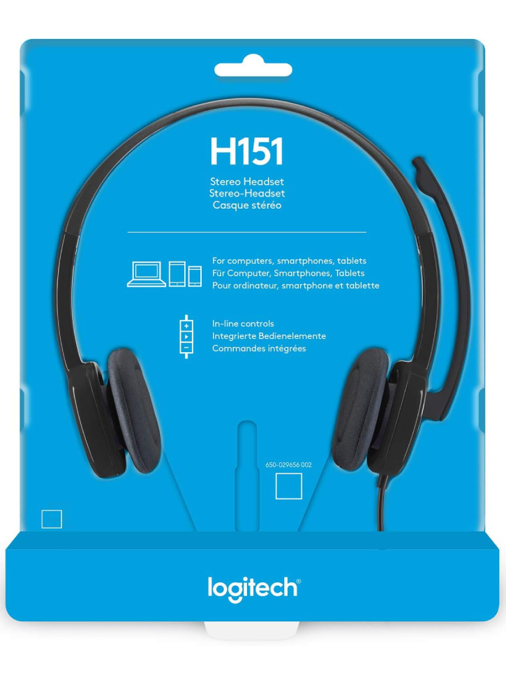 Logitech H151 Headset With Microphone