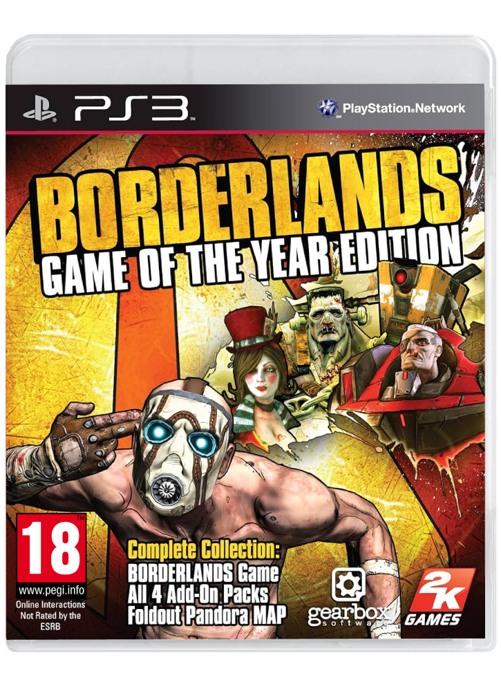 Borderlands Game Of The Year Edition