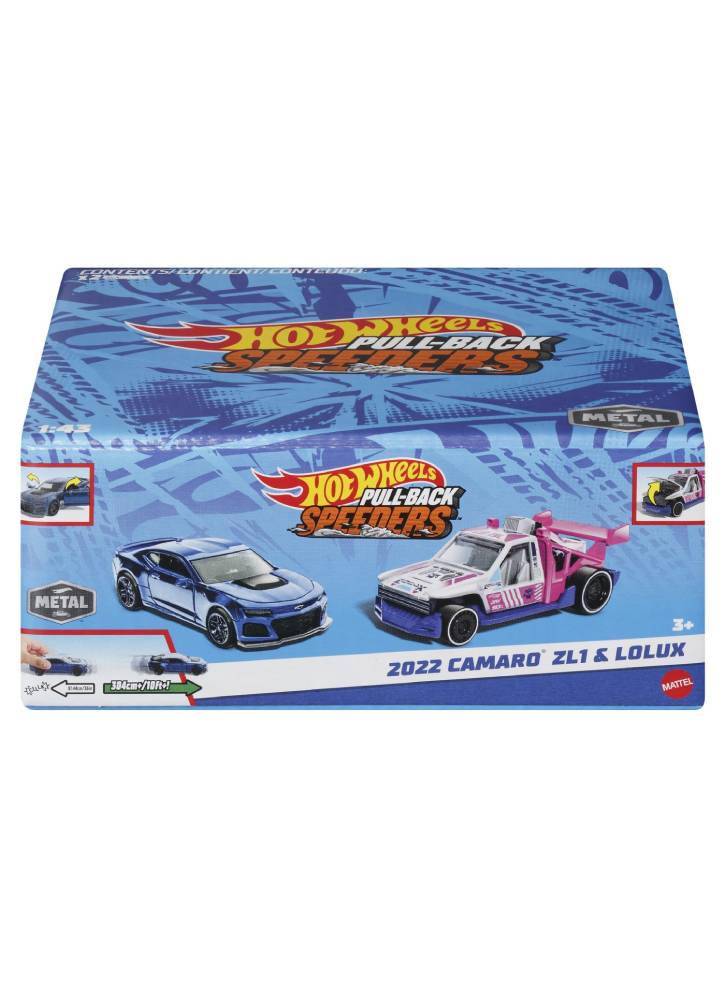 Hot Wheels Pull-back Speeders 2022 Camaro Zl1 Lolux (hpr95)