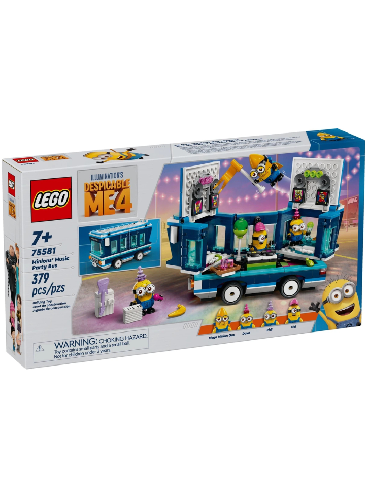 Lego Illuminations Despicable Me 4 Minions Music Party Bus (75581)