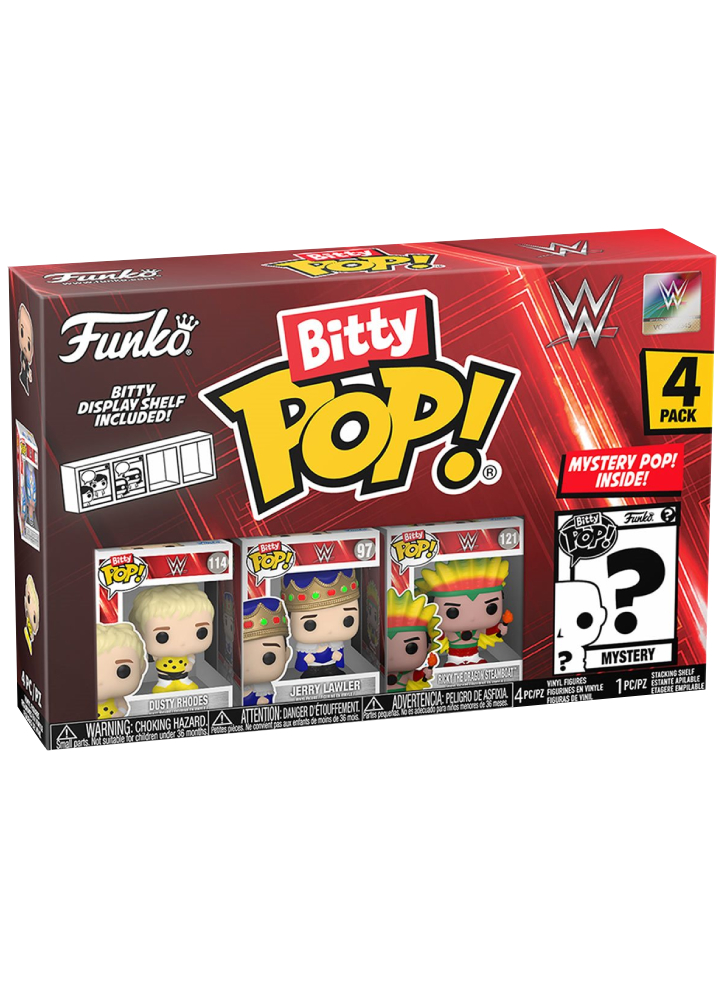 Bitty Pop 4 Pack Wwe Dusty Rhodes