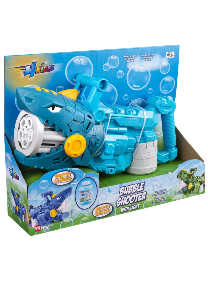 4-kids Electric Bubble Gun Shark (23412)