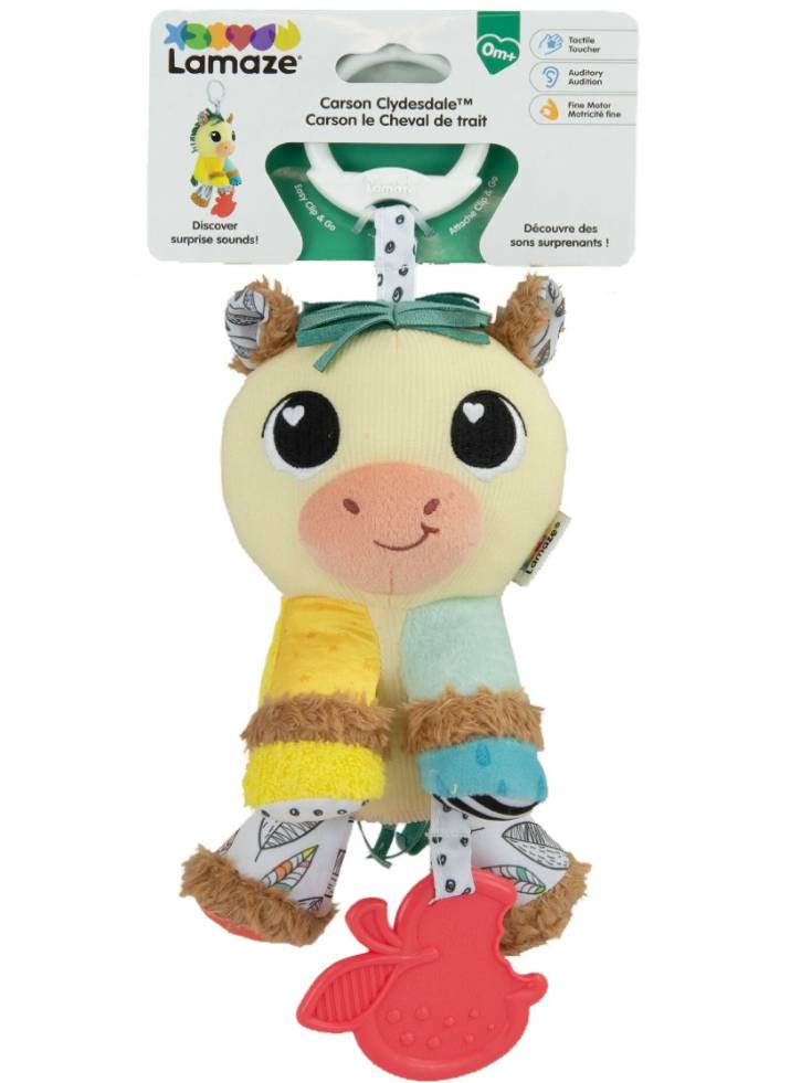 Lamaze Carson The Clydesdale Horse Clip & Go (827498)