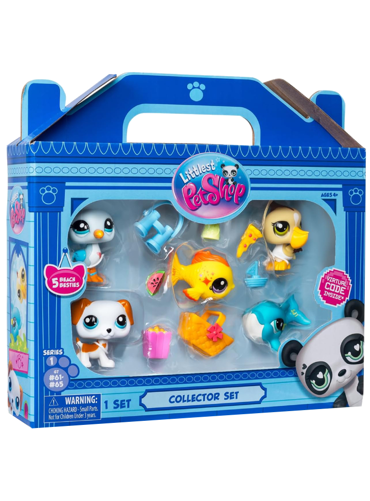 Littlest Pet Shop Beach Besties Collectors 5pk (00517)