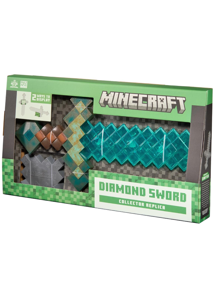 Minecraft Diamond Sword Collector Replica