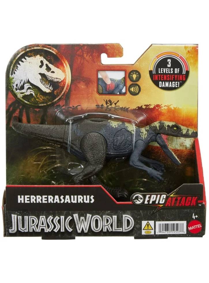 Jurassic World Epic Attack Herrerasaurus (htp66)