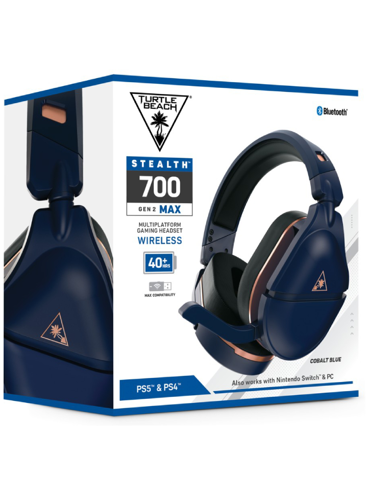 Headset Turtle Beach Stealth 700p Gen2 Max Cobalt Blue Wireless