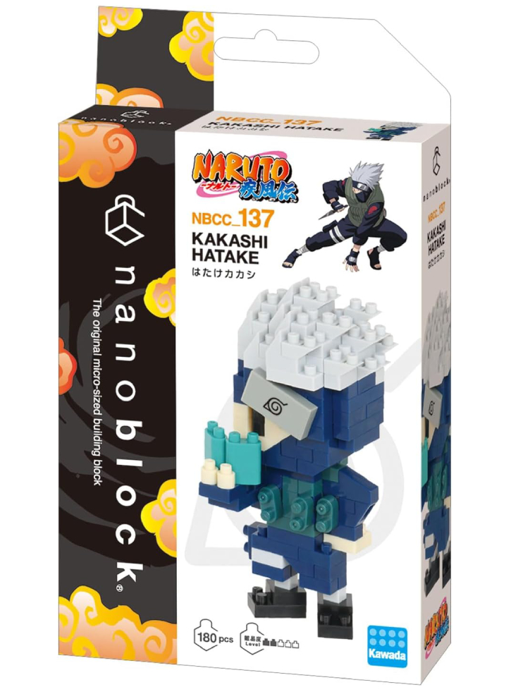 Bandai Nanoblock Naruto Kakashi Building Block (nbcc137)