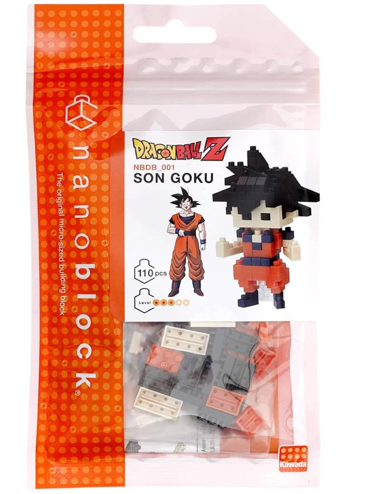 Bandai Nanoblock Dragon Ball Goku Building Block (nbdb001)