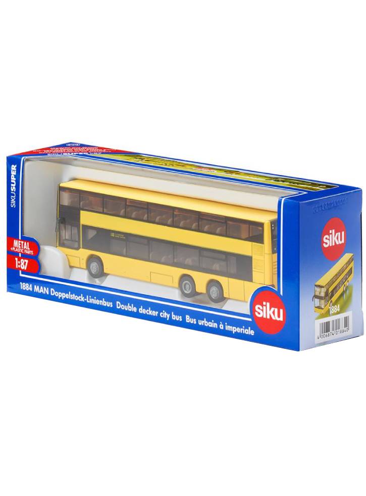 Siku 1:87 Man Double Decker City Bus (313-1884)