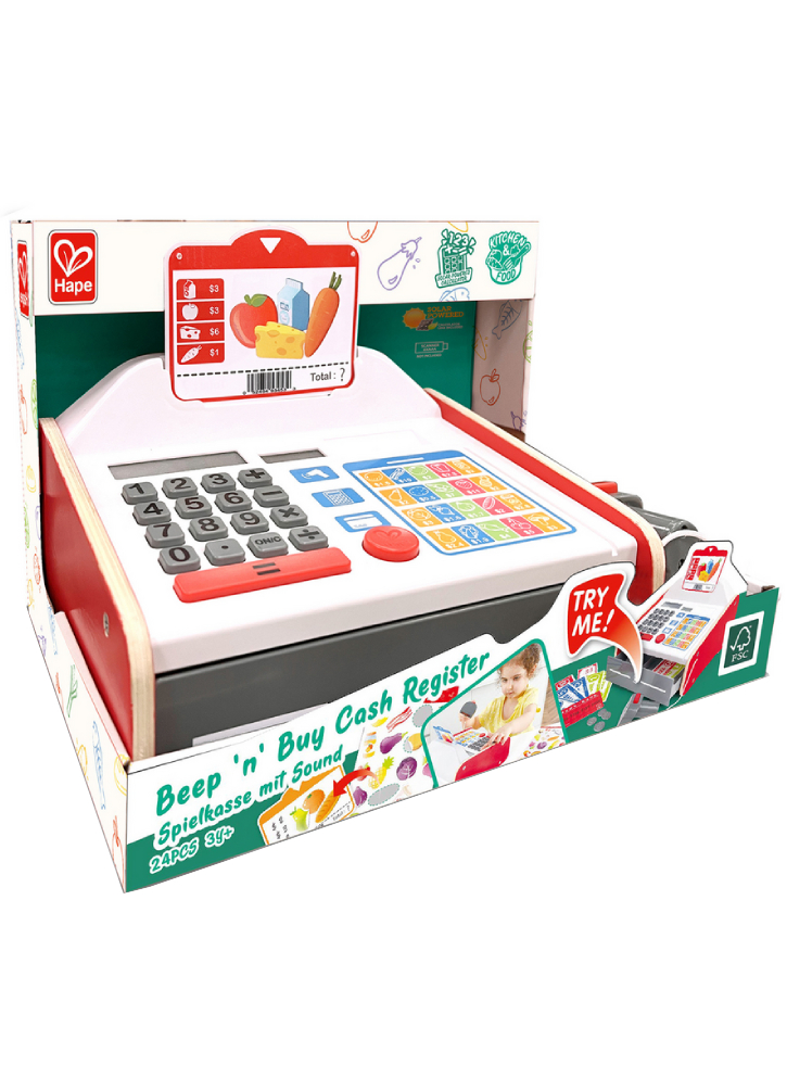 Hape Beep \'n\' Buy Cash Register (87-3184)