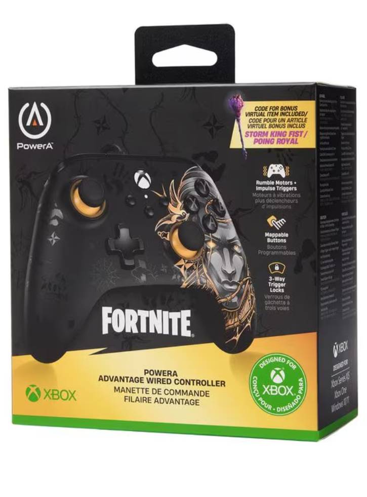 Controller Powera Advantage Wired Midas Fortnite