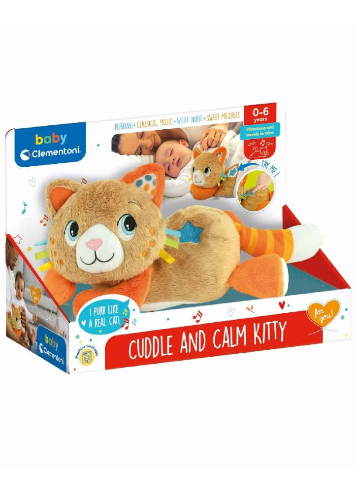 As Baby Clementoni Cuddle And Calm Kitty (1000-17771)