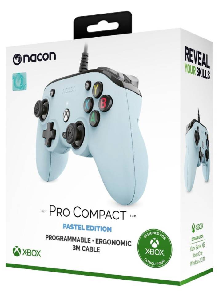 Controller Nacon Pro Compact Pastel Blue