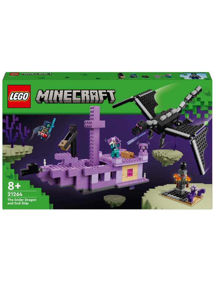 Lego Minecraft The Ender Dragon And End Ship (21264)