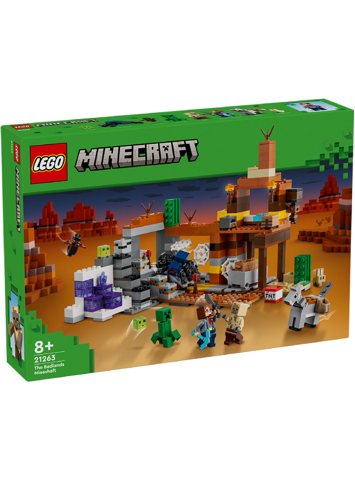 Lego Minecraft The Badlands Mineshaft (21263)