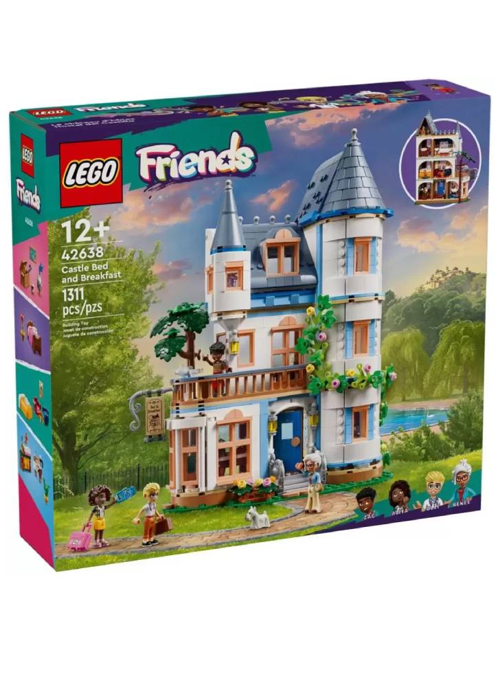 Lego Friends Castle Bed And Breakfast (42638)