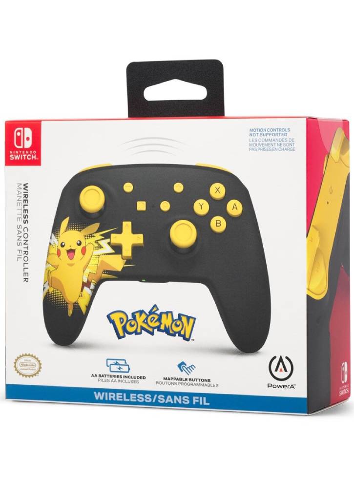 Controller Powera Wireless Pikachu Ecstatic