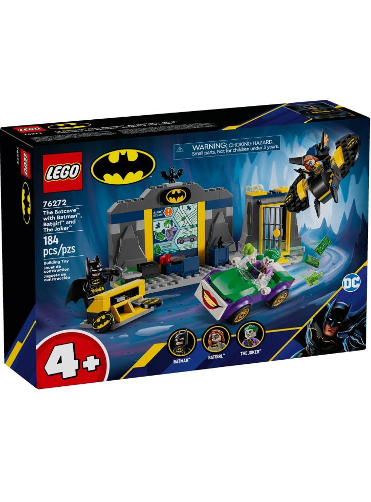 Lego Dc Batmantm The Batcavetm With Batman, Batgirltm The Jokertm (76272)