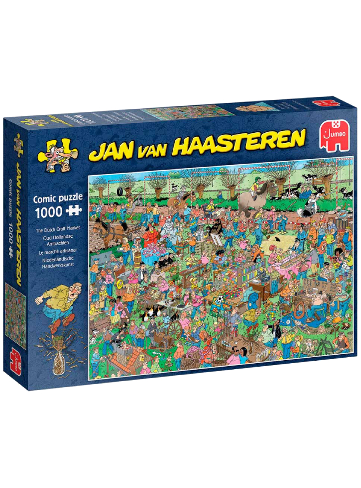 Jan Van Haasteren The Dutch Craft Market (1000 Pieces) (jum0046)