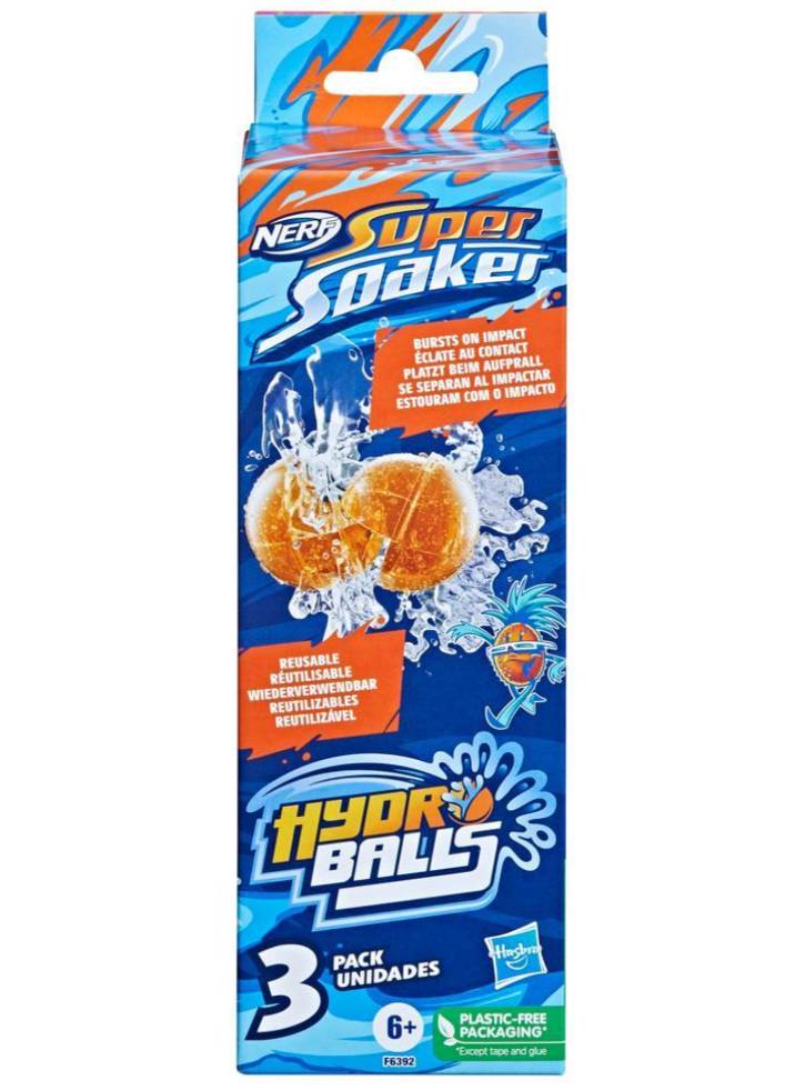 Nerf Super Soaker Hydro Balls 3 Pack (f6392)