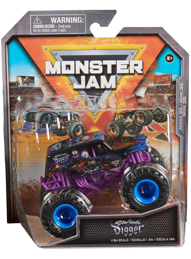 Monster Jam Series 35 Son-uva Digger Vehicle (1:64) (20145464)