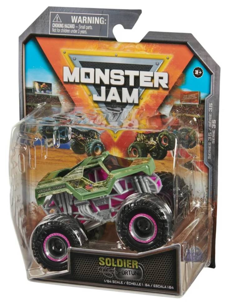 Monster Jam Series 35 Soldier Fortune Vehicle (1:64) (20145466)