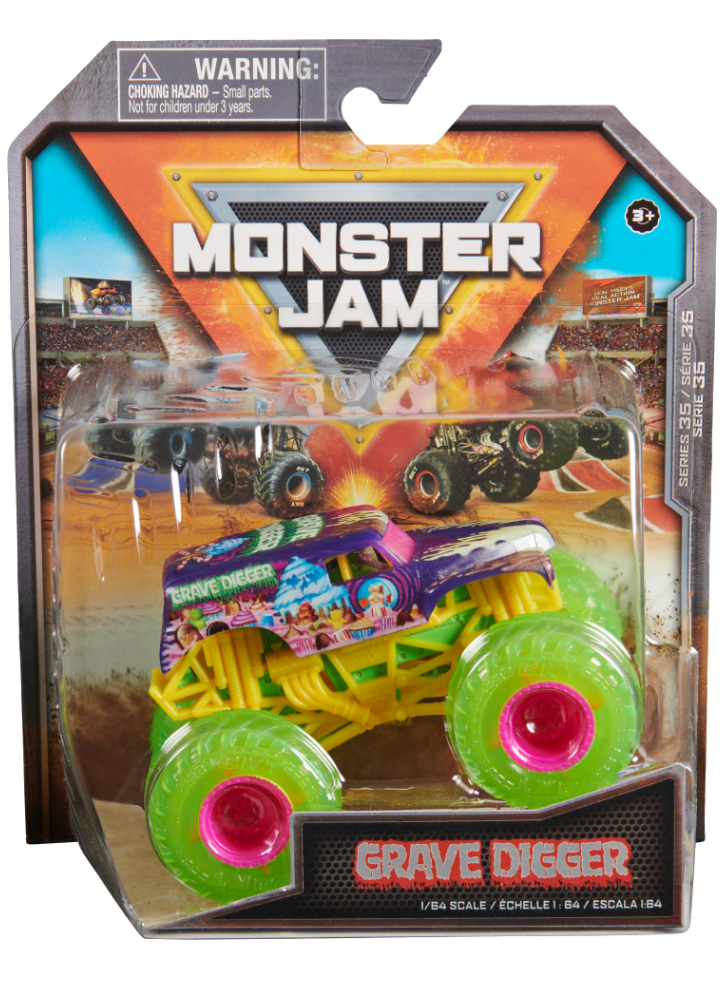 Monster Jam Series 35 Grave Digger Vehicle (1:64) (20145461)