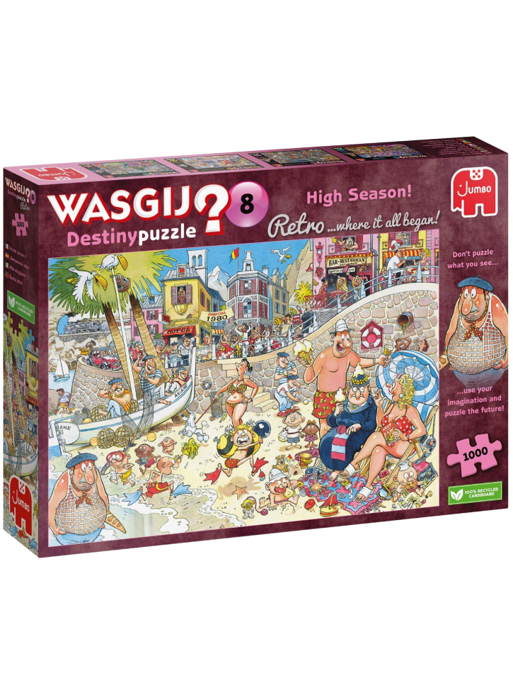 Wasgij Retro Destiny 8 (1000 Pieces) (jum01851)