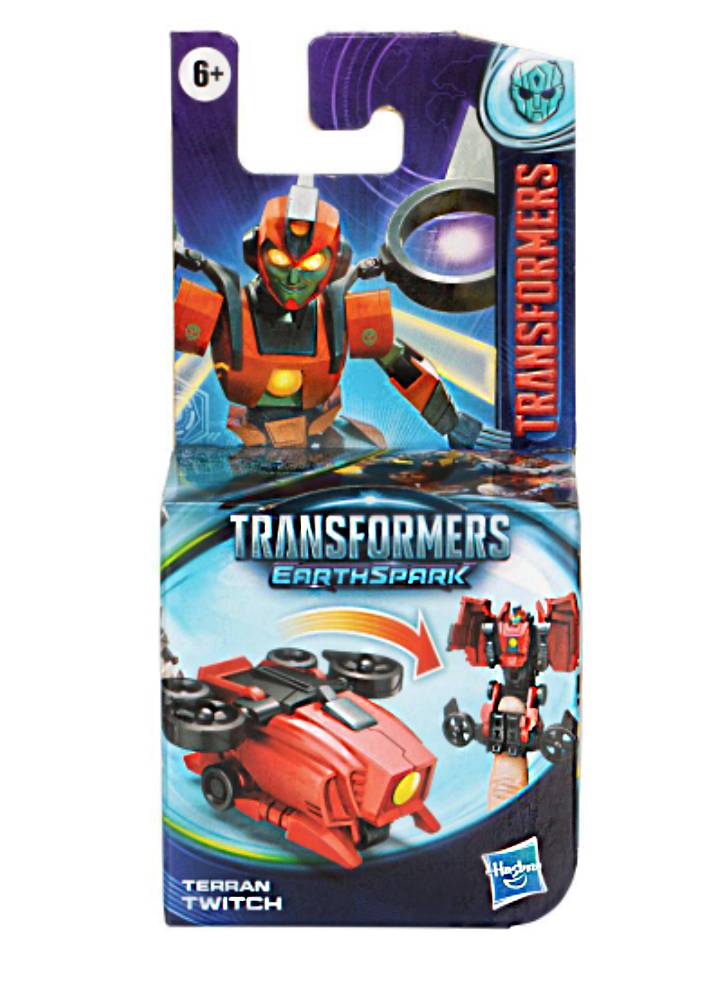 Hasbro Transformers Earthspark Tacticon Terran Twitch (f8659)