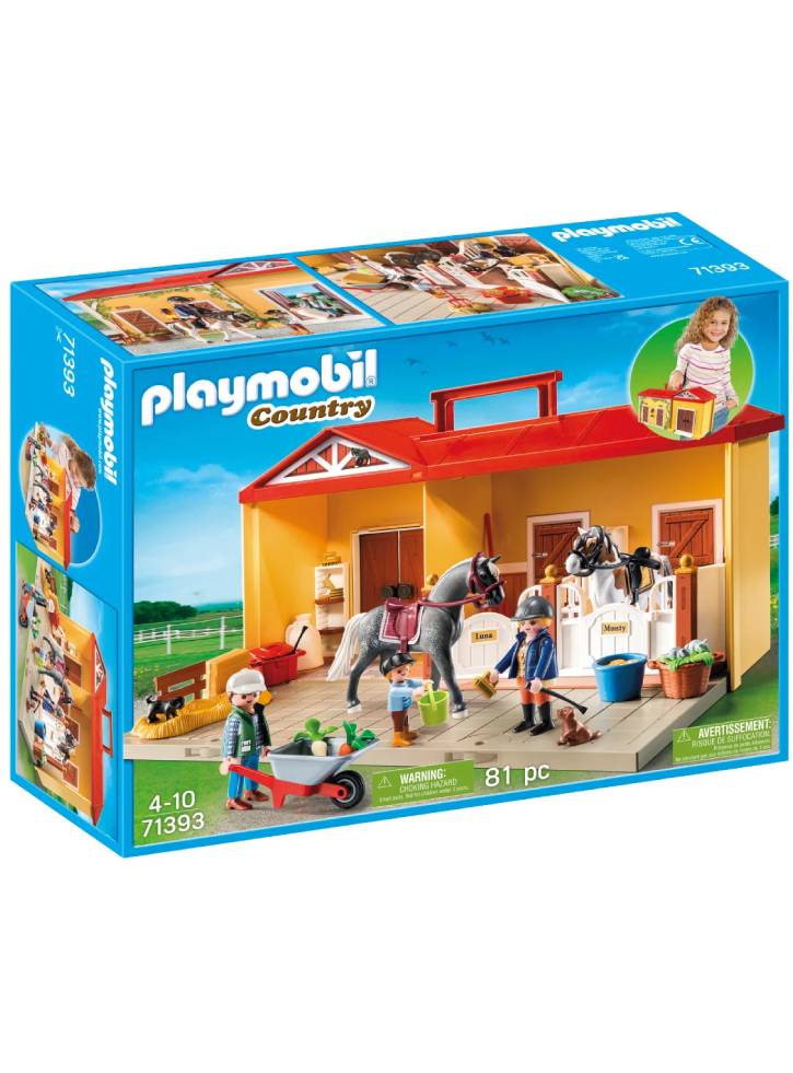 Playmobil Take Along Horse Center (71393)