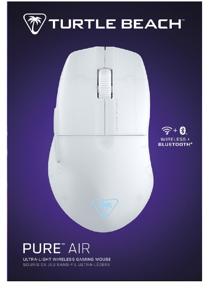 Turtle Beach Pure Sel Ultra-light Gaming White Mouse