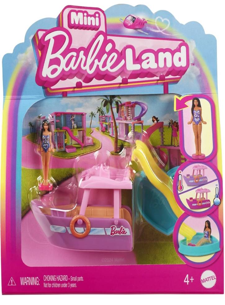 Barbie Mini Barbieland Doll And Dreamboat (hyf41)