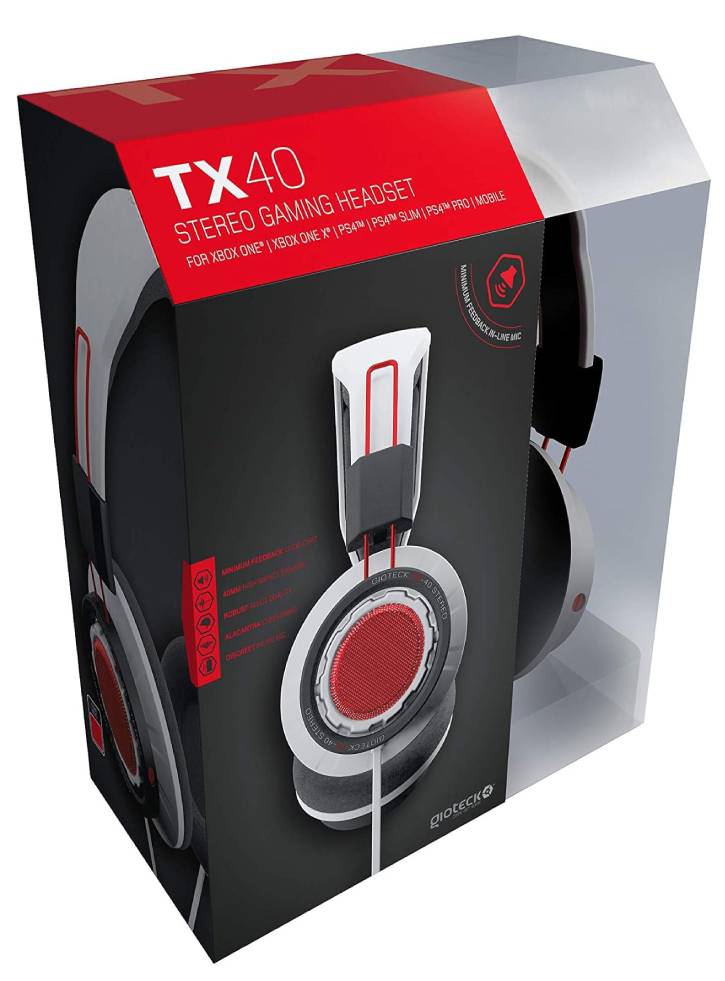 Gioteck: Tx-40 Stereo Gaming & Go Headset White