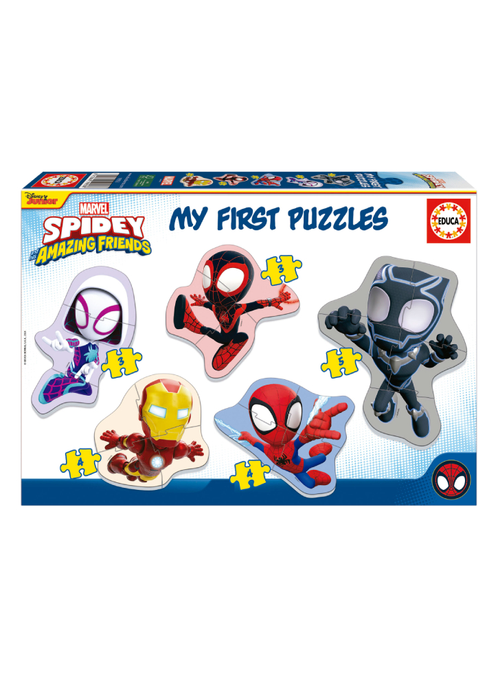 Educa Baby Puzzles Spidey & His Amazing Friends (80-19953)